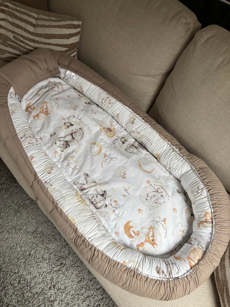 Jukki Babynestje - Comfortabel en Veilig, Ophalen, Zo goed als nieuw, Overige typen