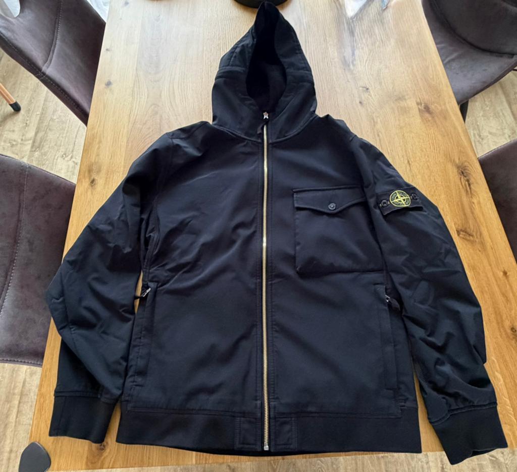 Stone island soft shell-r XL, Ophalen of Verzenden, Zo goed als nieuw, Maat 56/58 (XL), Zwart