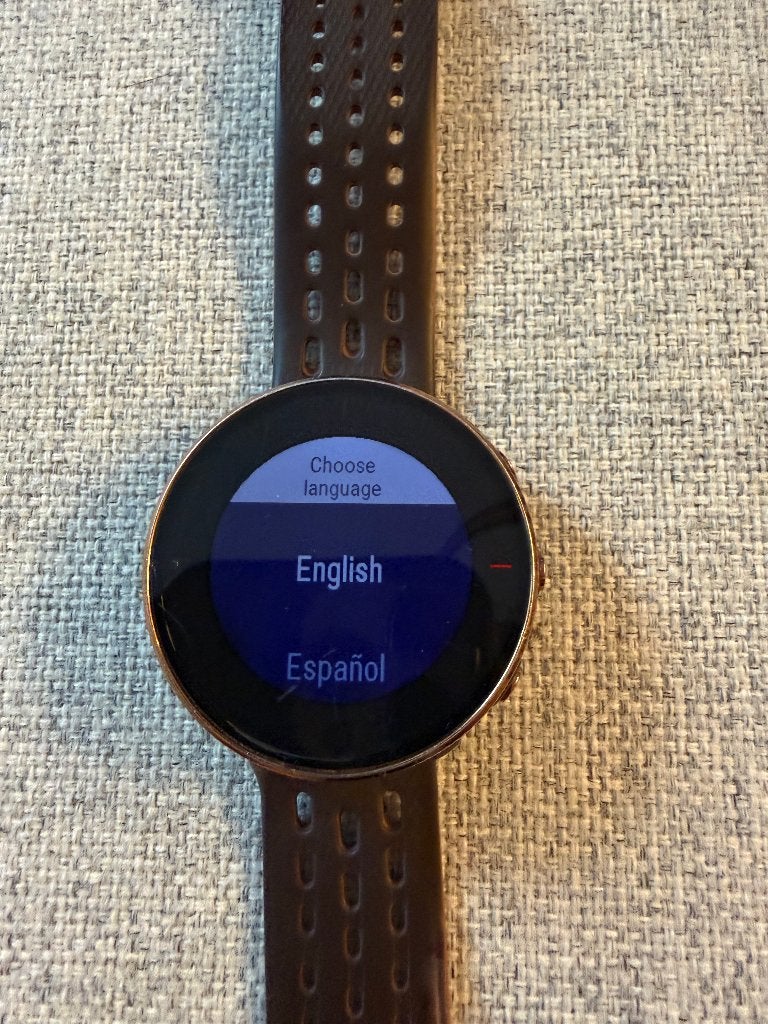 Polar Vantage M2 Brown-Copper Smartwatch, Gebruikt, Zwart, Ophalen of Verzenden, Android