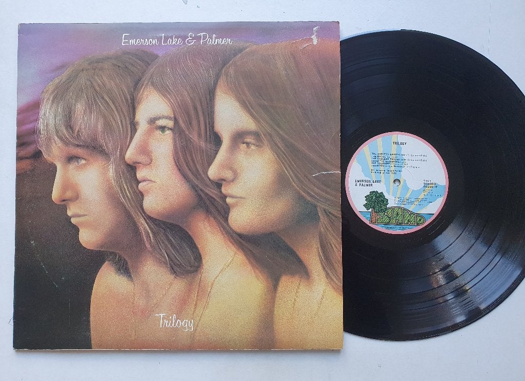 LP Emerson, Lake & Palmer - Trilogy, Cd's en Dvd's, Vinyl | Pop, LP, Rock, Gebruikt, Ophalen of Verzenden