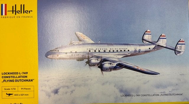 Coelianmodels, Heller 80393, Lockheed KLM, 1/72, € 45,99, Overige merken, Nieuw, Ophalen of Verzenden, Tank