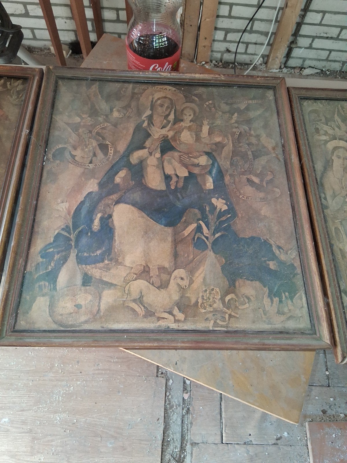 3 religieuze schilderijtjes - Klassiek - Felix Maastricht, Antiek en Kunst, Kunst | Schilderijen | Klassiek, Doek, Ophalen of Verzenden