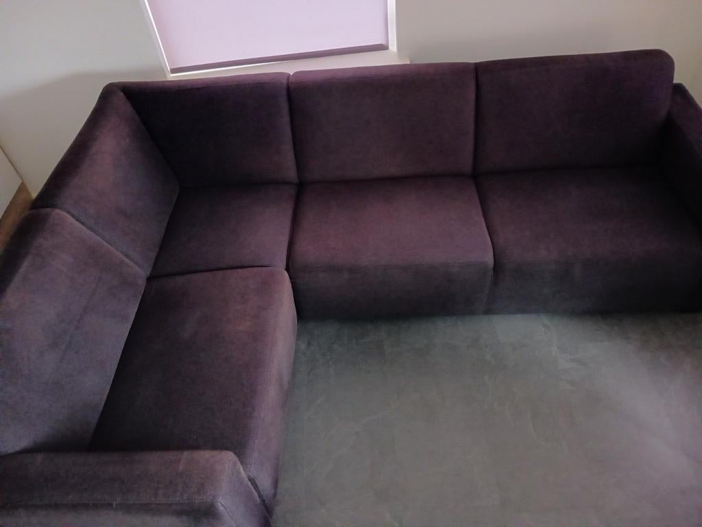 Comfortabele hoekbank met stevige zit, Huis en Inrichting, Banken | Bankstellen, Ophalen, 250 tot 300 cm, Gebruikt, 100 tot 125 cm