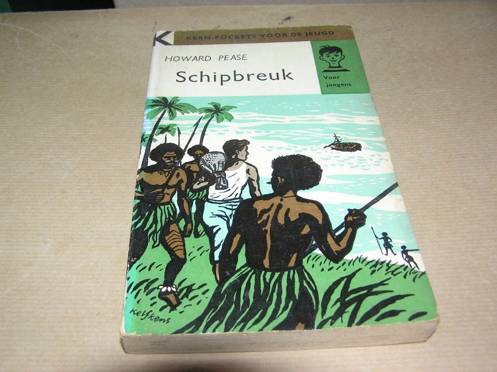 Schipbreuk- Howard Pease, Gelezen, Ophalen of Verzenden, Fictie, Howard Pease
