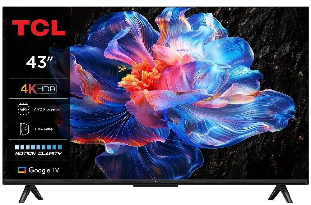 TCL 43P69K 109 cm 4K Ultra HD Wifi Google Smart LED TV nieuw, Audio, Tv en Foto, Televisies, Nieuw, LED, 100 cm of meer, 4k (UHD)