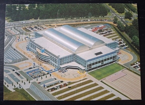 Stadion ansichtkaart Gelredome, Ophalen, Zo goed als nieuw, Buitenlandse clubs, Poster, Plaatje of Sticker