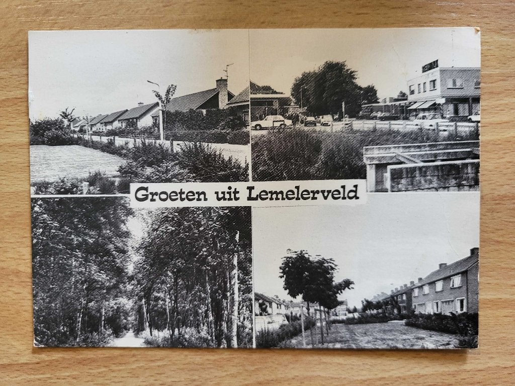 ansicht LEMELERVELD meerluik, Ophalen, Voor 1920, Overijssel