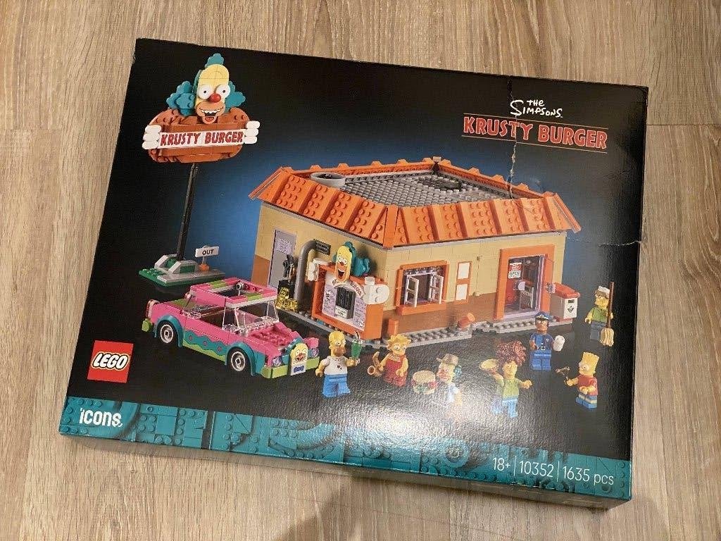 LEGO Icons 10352 The Simpsons Krusty Burger (NIEUW IN DOOS), Kinderen en Baby's, Speelgoed | Duplo en Lego, Overige thema's, Lego