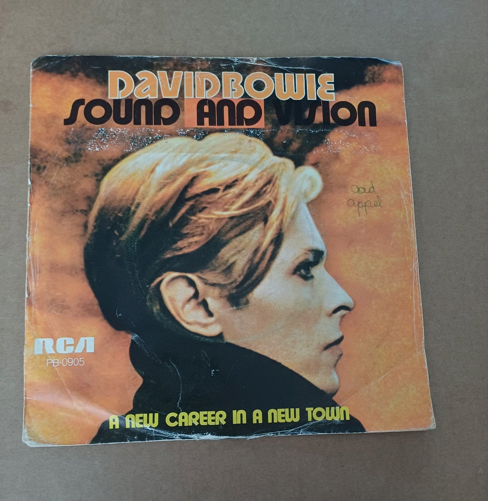 David Bowie  - Sound And Vision, Cd's en Dvd's, Vinyl Singles, Beschermende buitenhoes, Ophalen of Verzenden, Gebruikt, Pop