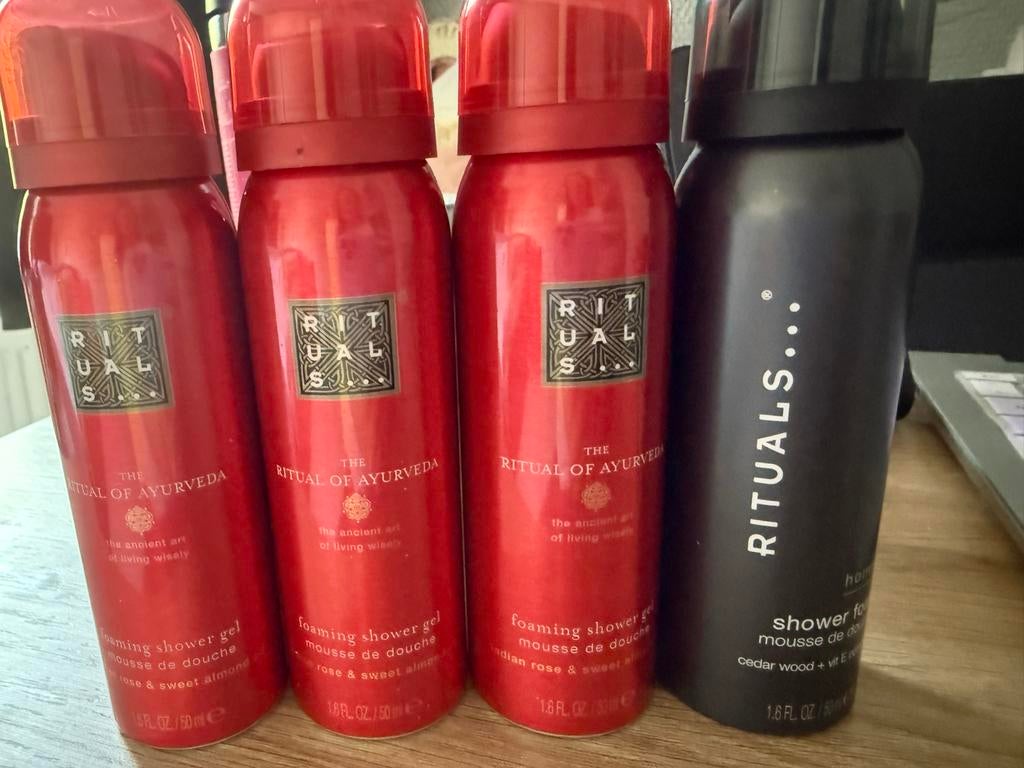 Rituals Foaming Shower Gel - Ayurveda & Homme, Ophalen of Verzenden, Zo goed als nieuw, Bad & Douche