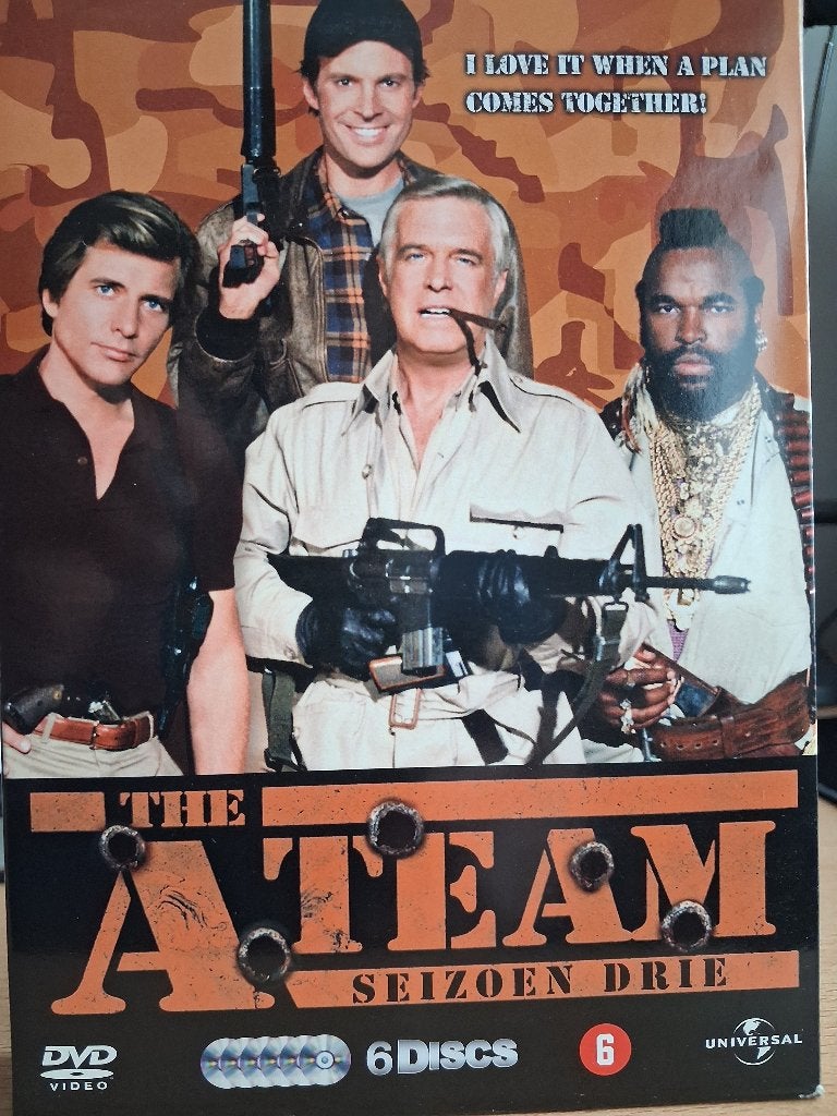 THE A-TEAM   SEIZOEN 3, Engels, Nederlands, Ophalen of Verzenden, Zo goed als nieuw