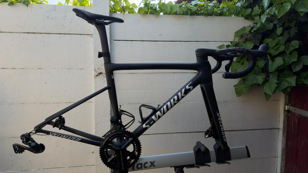 Specialized S-Works Tarmac SL8 frameset in size 52, Carbon, 49 tot 53 cm, Zo goed als nieuw, Meer dan 20 versnellingen