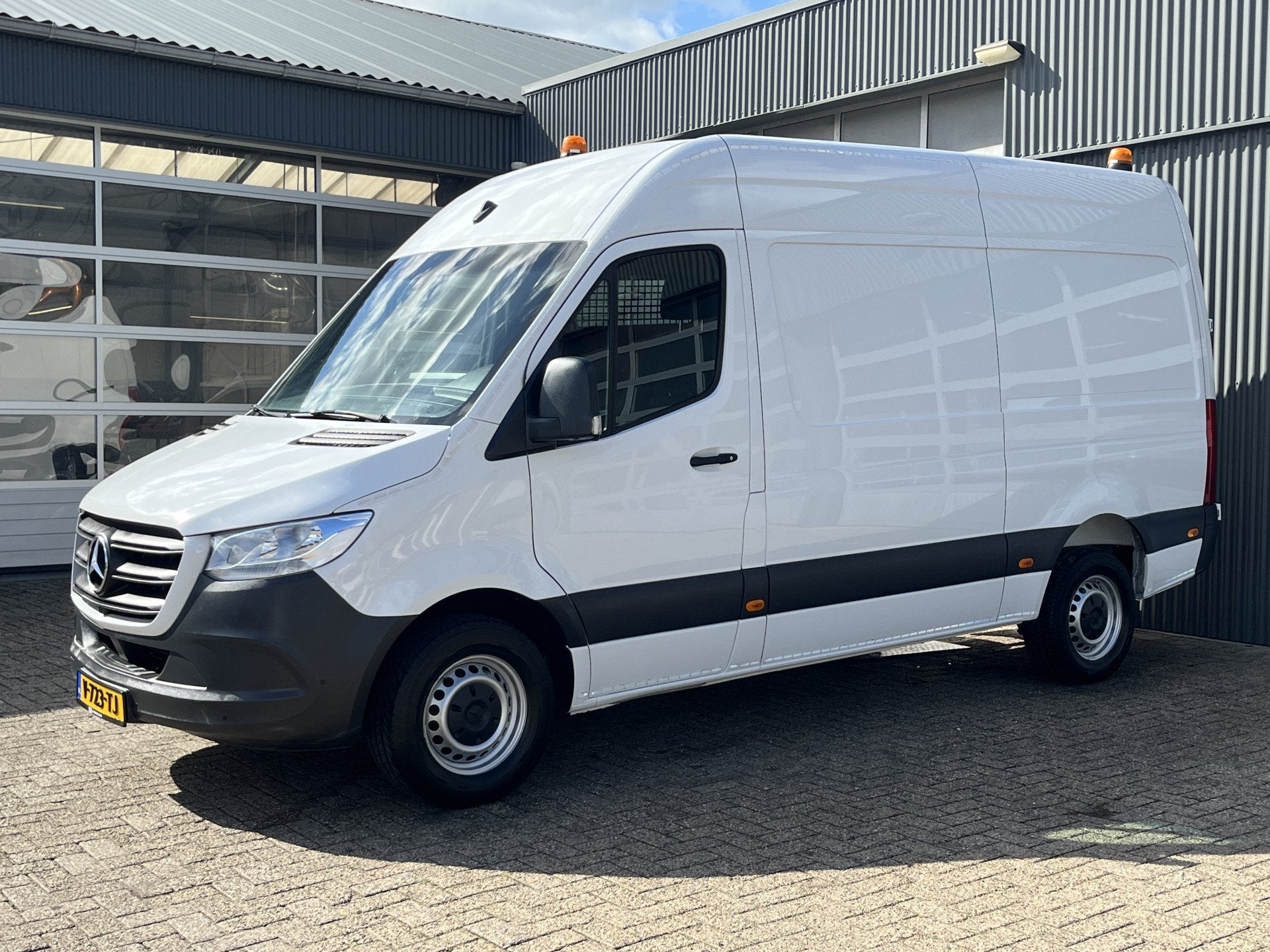 Mercedes-Benz Sprinter 314 2.2 CDI L2H2 Werkplaats Omvormer, Auto's, Automaat, Gebruikt, Wit, Bedrijf