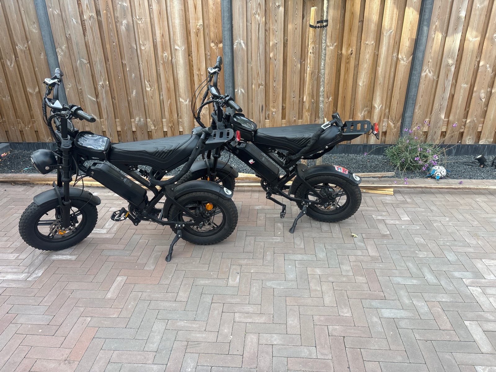 Qmwheels mini v20 elektrische fatbikes - gebruikt, Fietsen en Brommers, Gebruikt, Minder dan 47 cm, 50 km per accu of meer, Ophalen