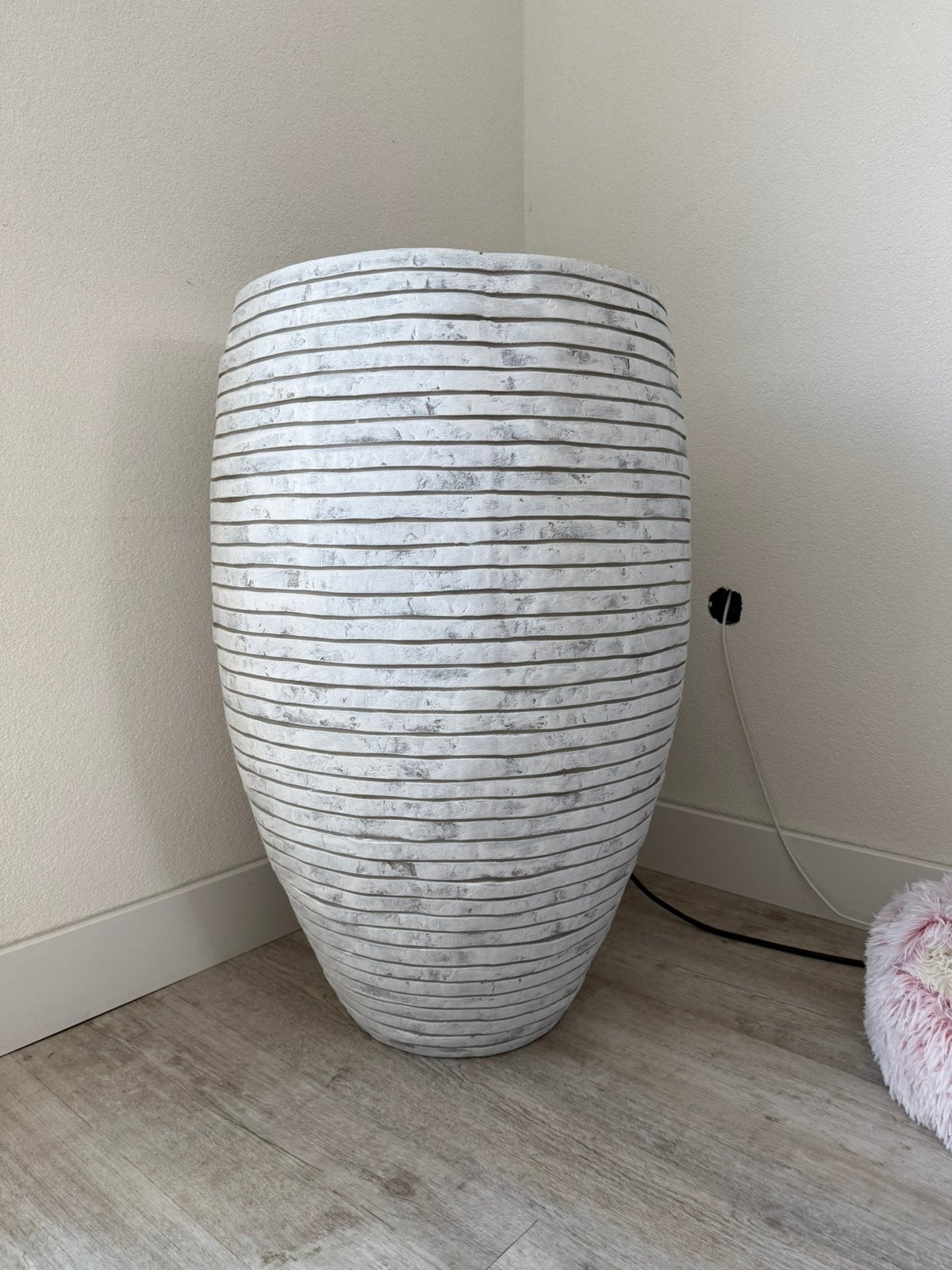 Capi bloempot, Ophalen, Kunststof, 40 cm of meer, Rond