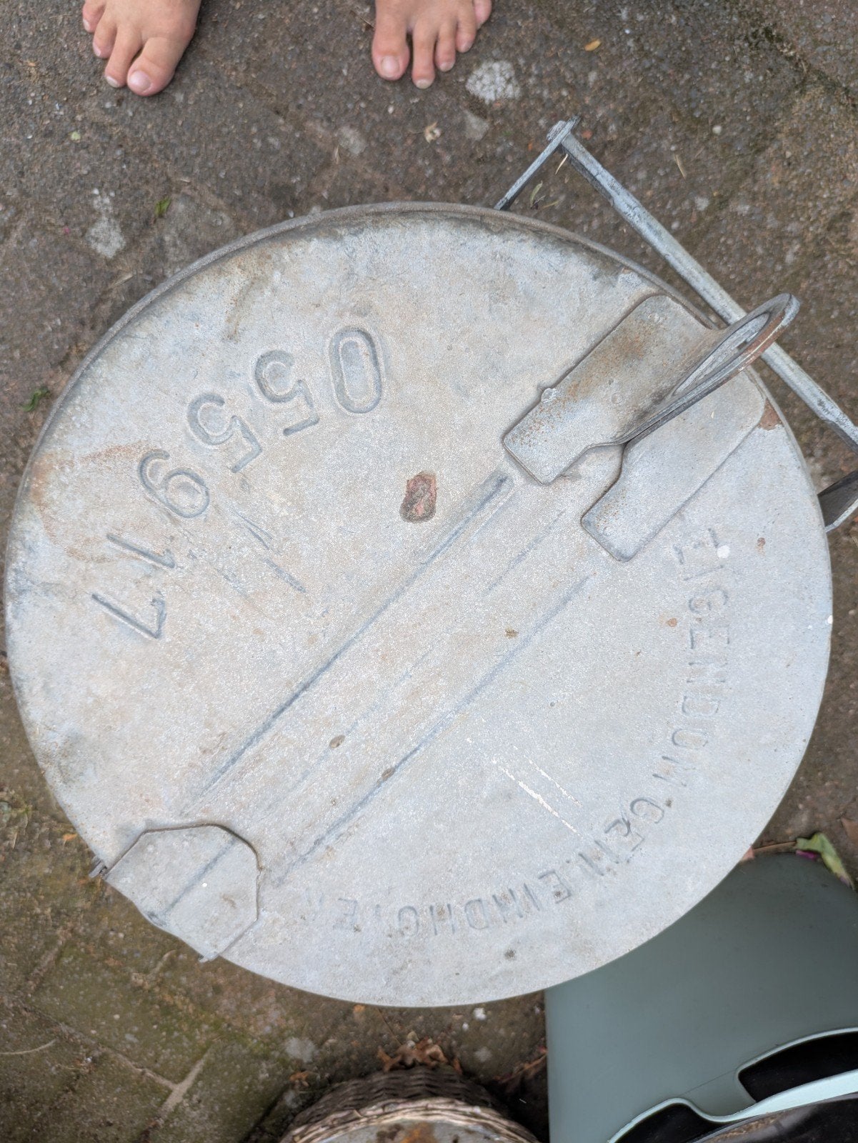 Vuilnisbak Eindhoven, 40 liter of meer, Ophalen, Gebruikt