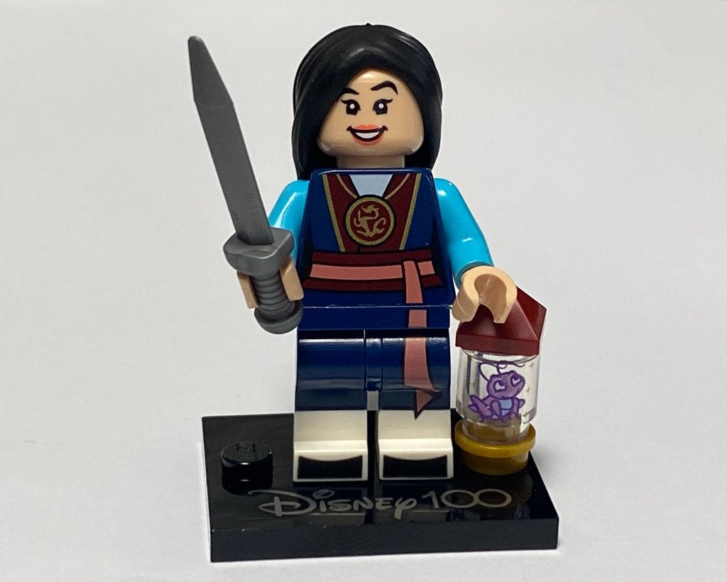 Lego Serie Disney Minifiguur coldis100-9 Mulan, Compleet, Lego, Nieuw, Ophalen of Verzenden