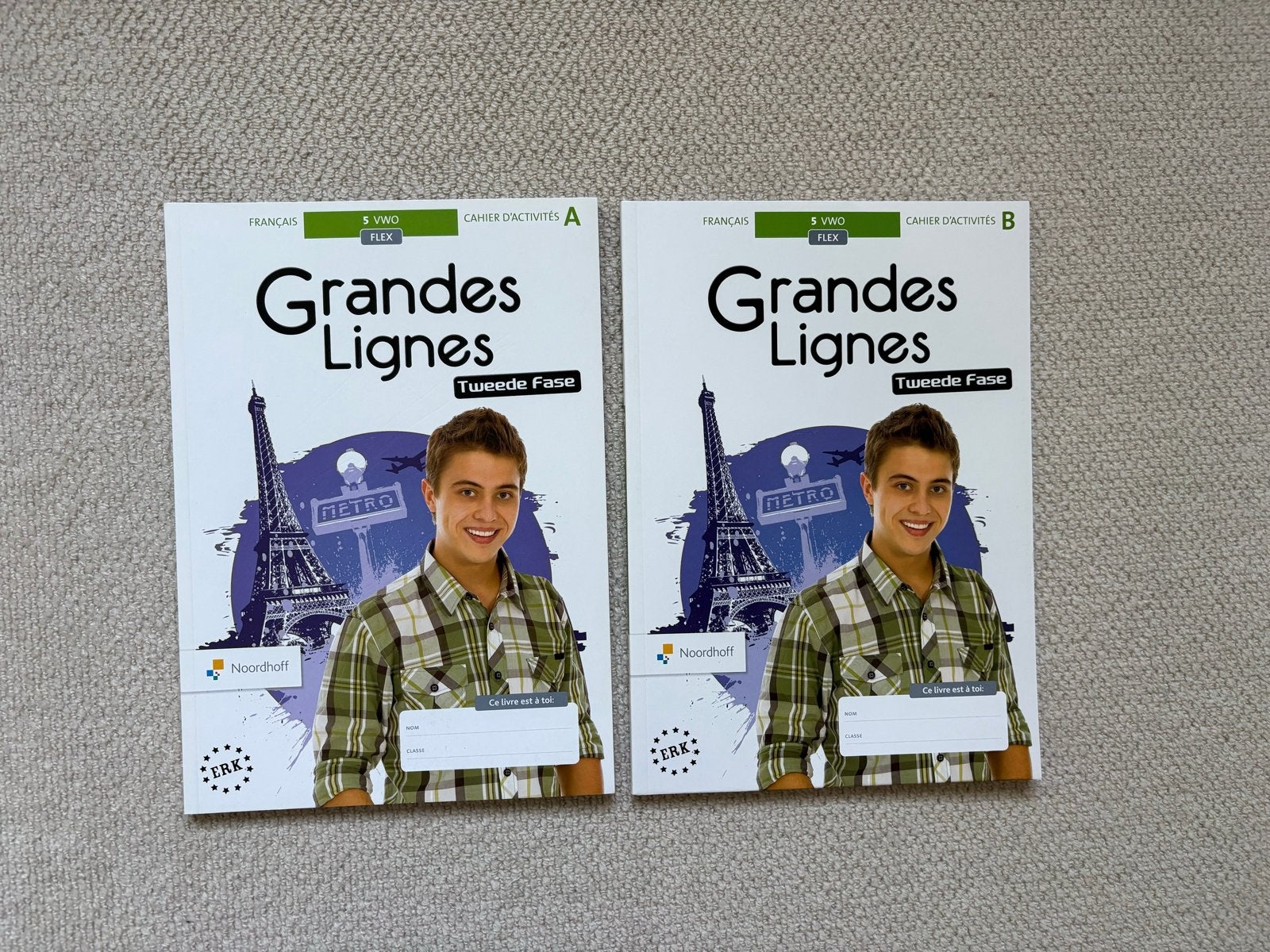 5 VWO Grandes Lignes Frans Werkboeken A & B Nieuw, Boeken, Ophalen of Verzenden, Nieuw, Non-fictie