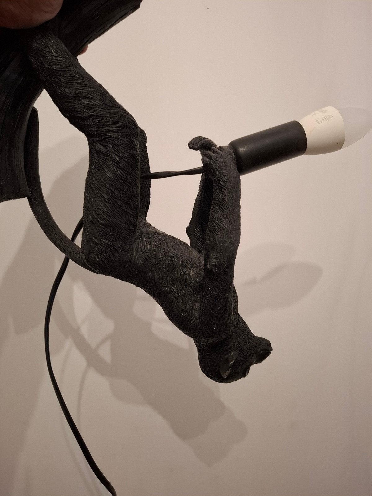 apen lamp, Ophalen