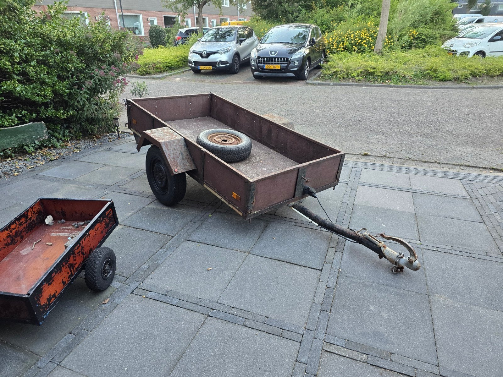 Aanhanger, Ophalen, Gebruikt