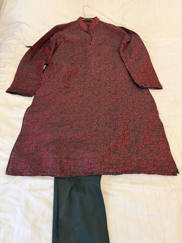 Prachtige Kurta Set, Ophalen of Verzenden, Zo goed als nieuw, Manyavar