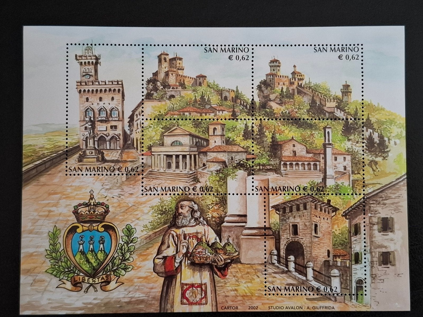 San Marino 2002 Tourism, Ophalen of Verzenden, Overige landen, Postfris