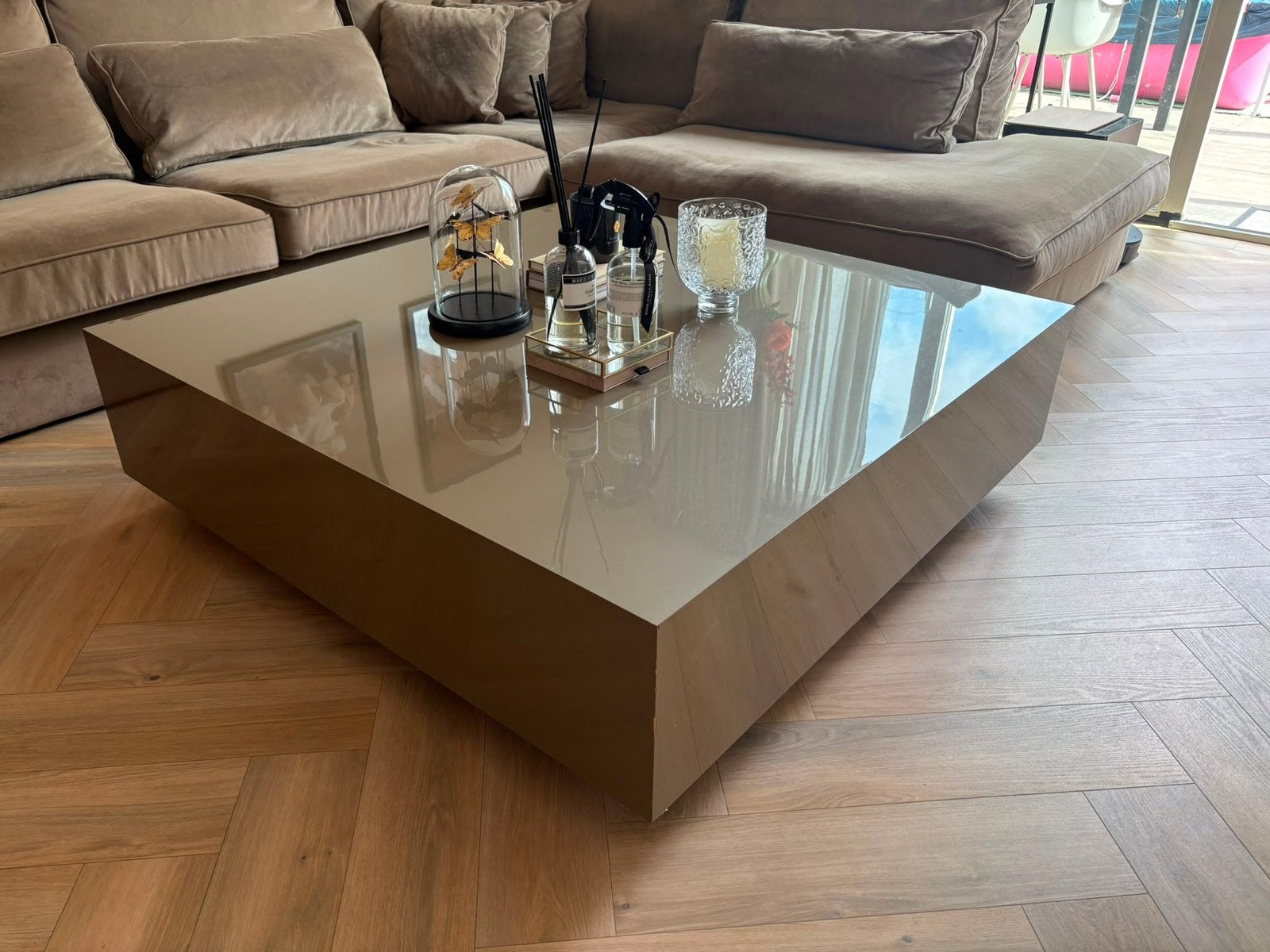 Eric Kuster salon tafel, 100 tot 150 cm, Zo goed als nieuw, Rechthoekig, 50 tot 100 cm