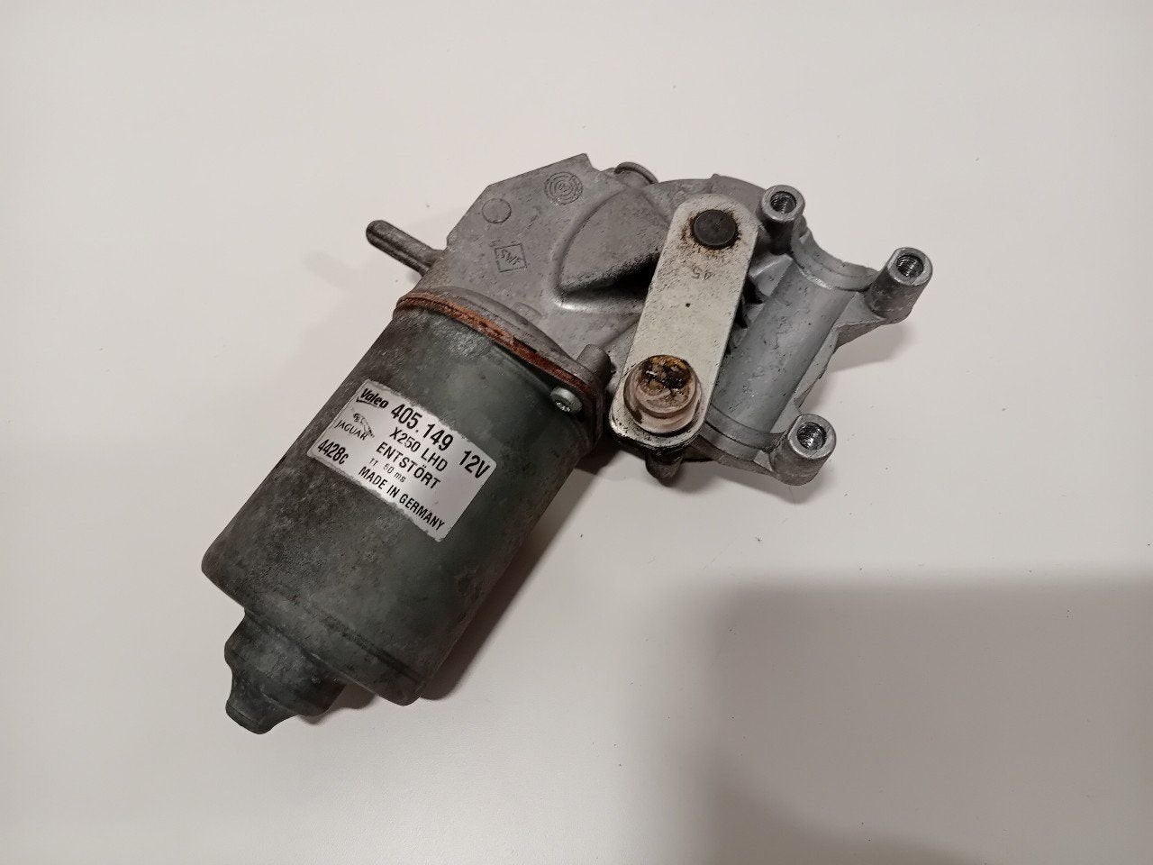 Ruitenwissermotor voor Jaguar XF, Onderdelen@venauto.nl, Van der Ven Autorecycling B.V., Gebruikt, Ettenseweg 76, 4706 PB Roosendaal, The Netherlands