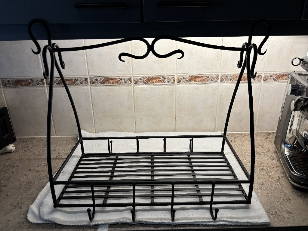 Groot Smeedijzer Wild Rack (4), Ophalen
