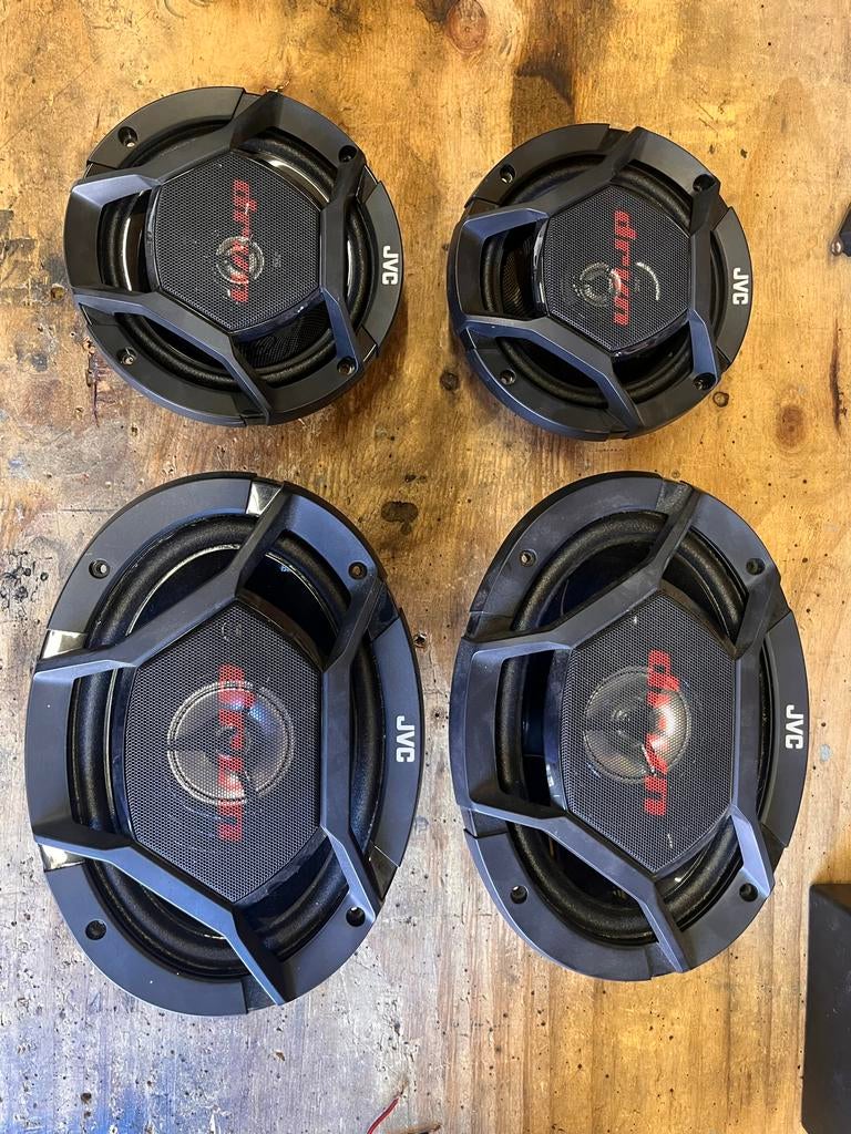JVC autospeakers, Ophalen of Verzenden, Zo goed als nieuw