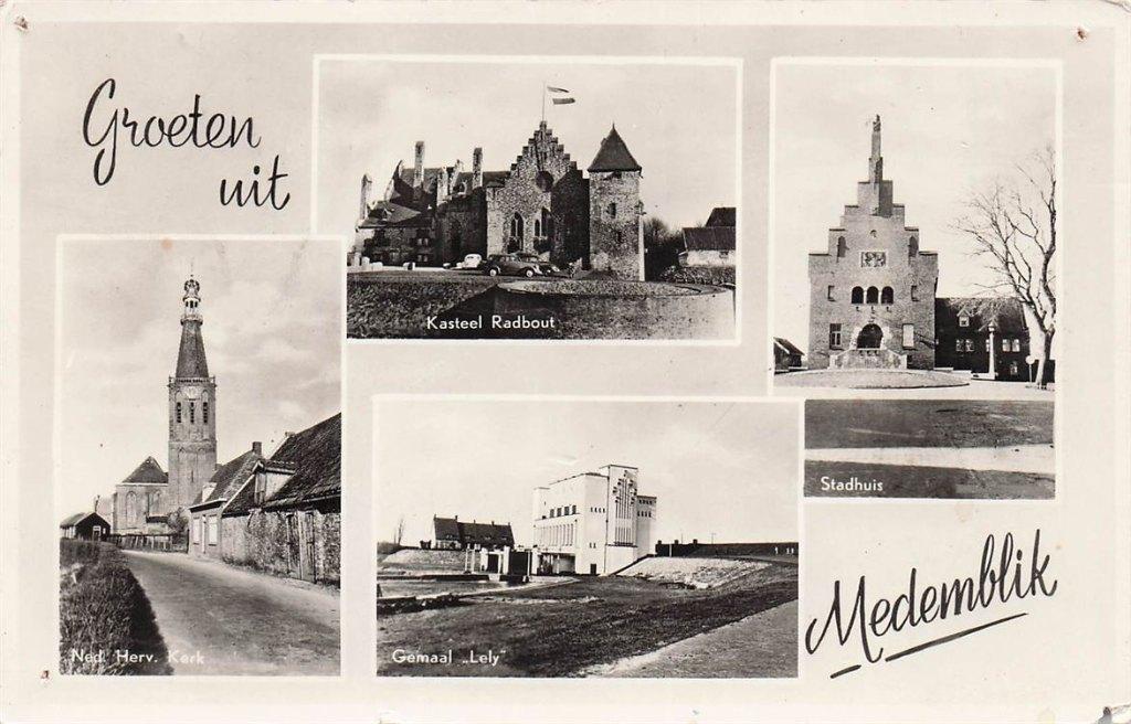703-384-039 Medemblik, Verzenden, Voor 1920, Noord-Holland