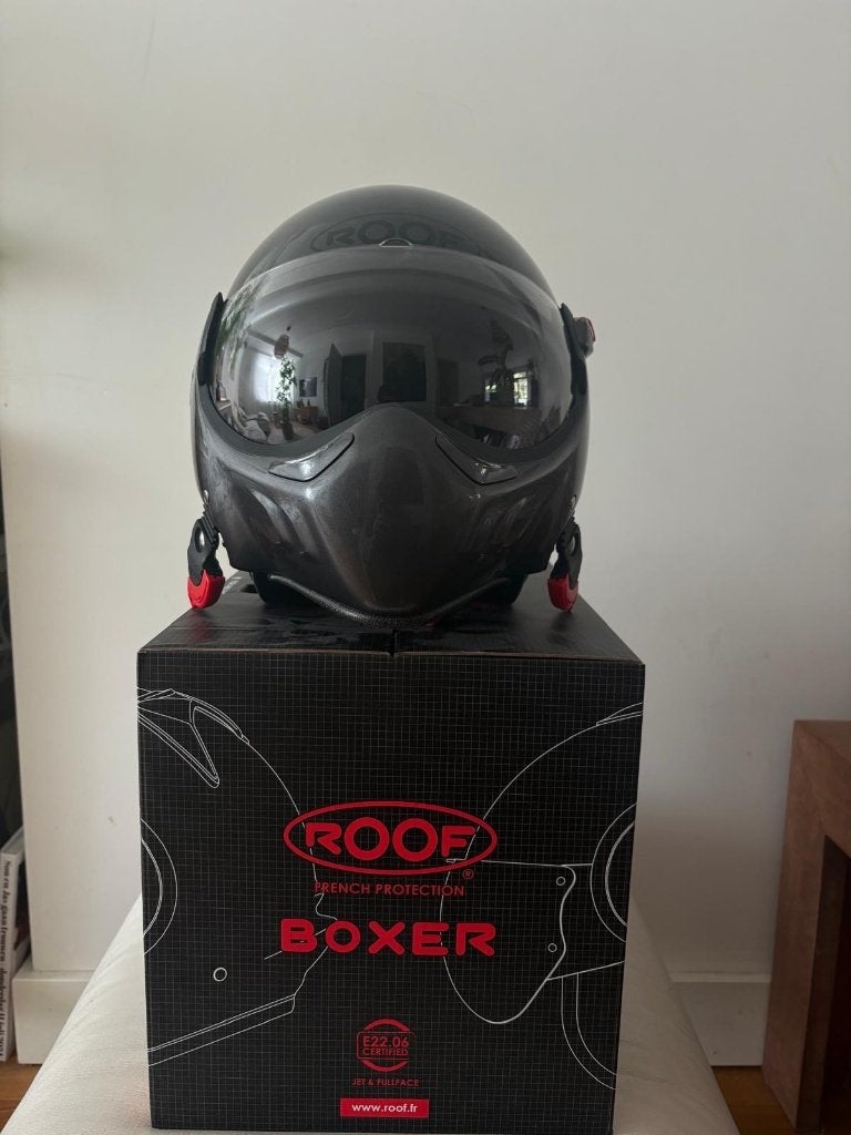 Roof Boxer Alpha helm met twee vizieren, Ophalen of Verzenden, Zo goed als nieuw, Medium, Roof