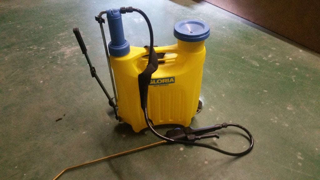 Gloria rugspuit  12 liter, Ophalen, Zo goed als nieuw, Onkruidbestrijding