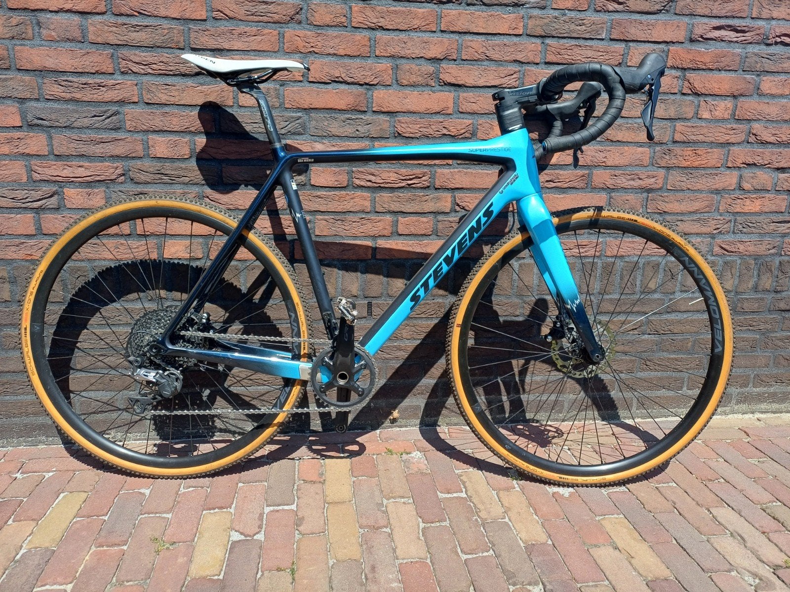 Stevens super prestige maat 56, 28 inch, Gebruikt, Carbon, 10 tot 15 versnellingen