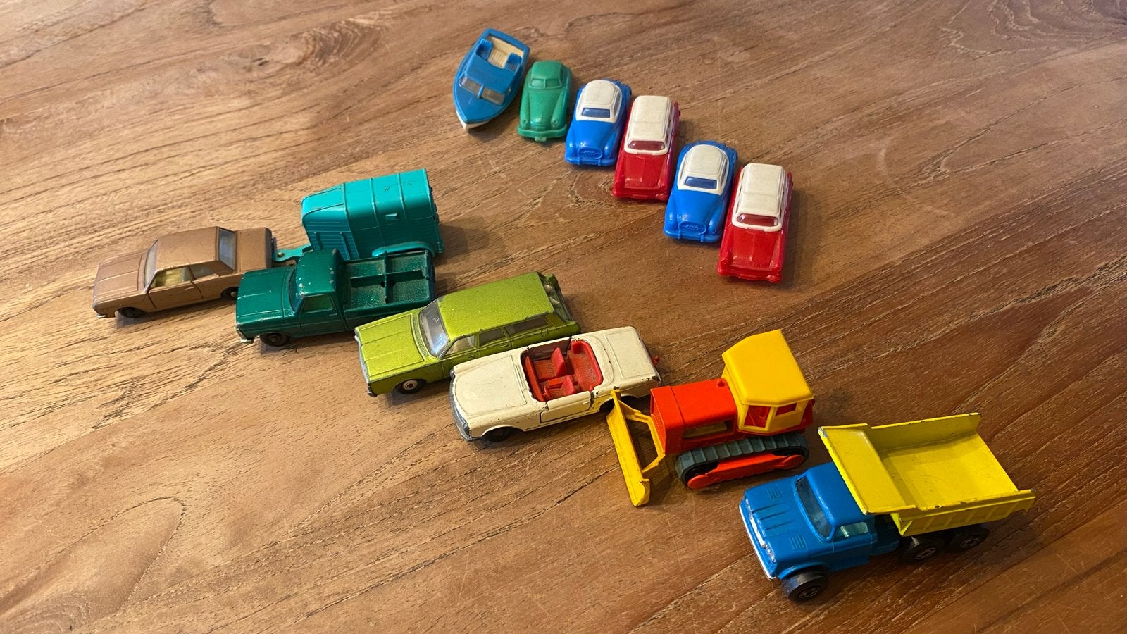Collectie oude Matchbox en Husky speelgoedauto's, Ophalen of Verzenden, Gebruikt, Jongen of Meisje