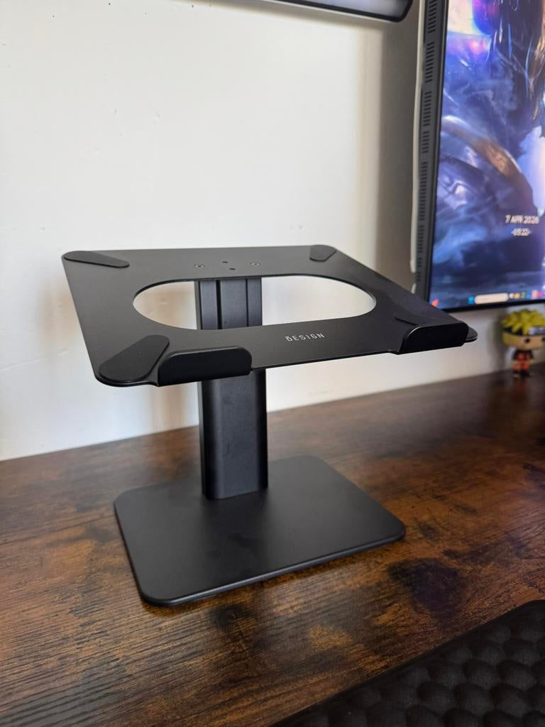 Ergonomische Aluminium Laptopstand, Ophalen of Verzenden, Zo goed als nieuw