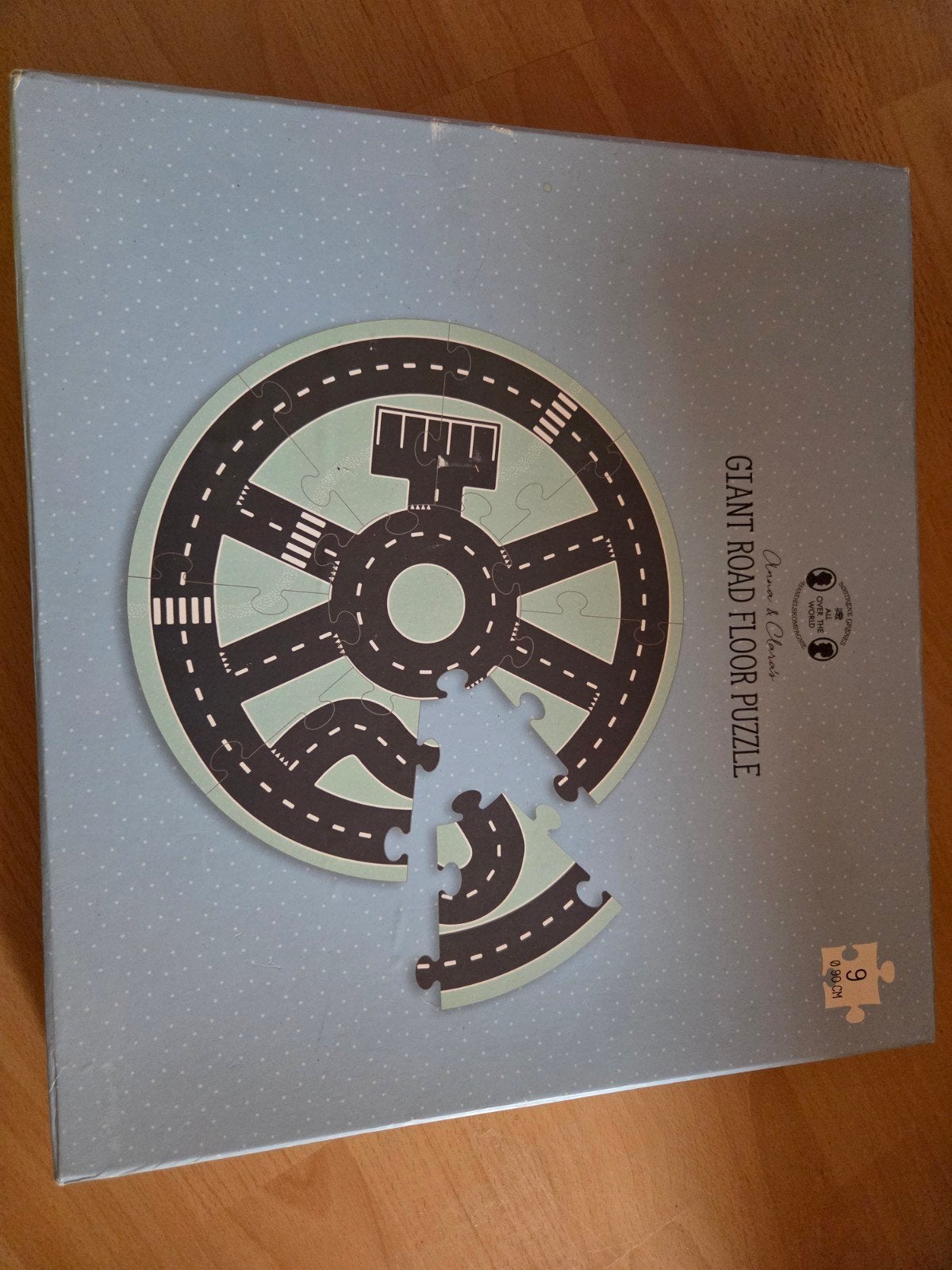 Giant Road Floor Puzzle - Vloerpuzzel met wegen, Ophalen of Verzenden, 10 tot 50 stukjes, Zo goed als nieuw, 2 tot 4 jaar