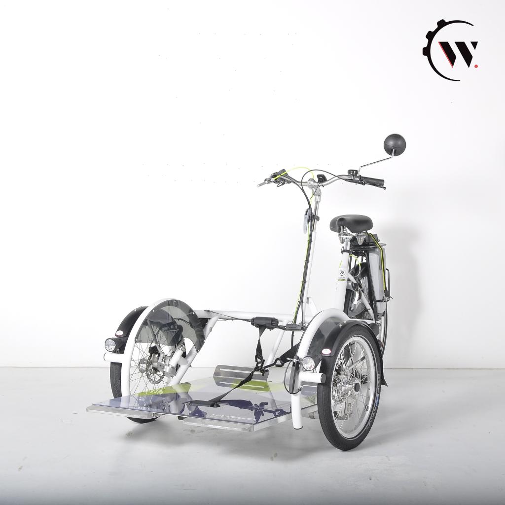 Van Raam Velo Plus Rolstoel transportfiets tweedehands, Ophalen, Gebruikt, Van raam