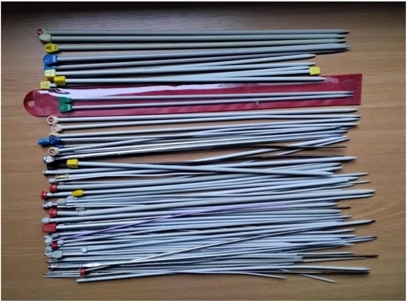 Verzameling breinaalden (1,5 t/m 6,5), Ophalen, Zo goed als nieuw, Breien, Naald
