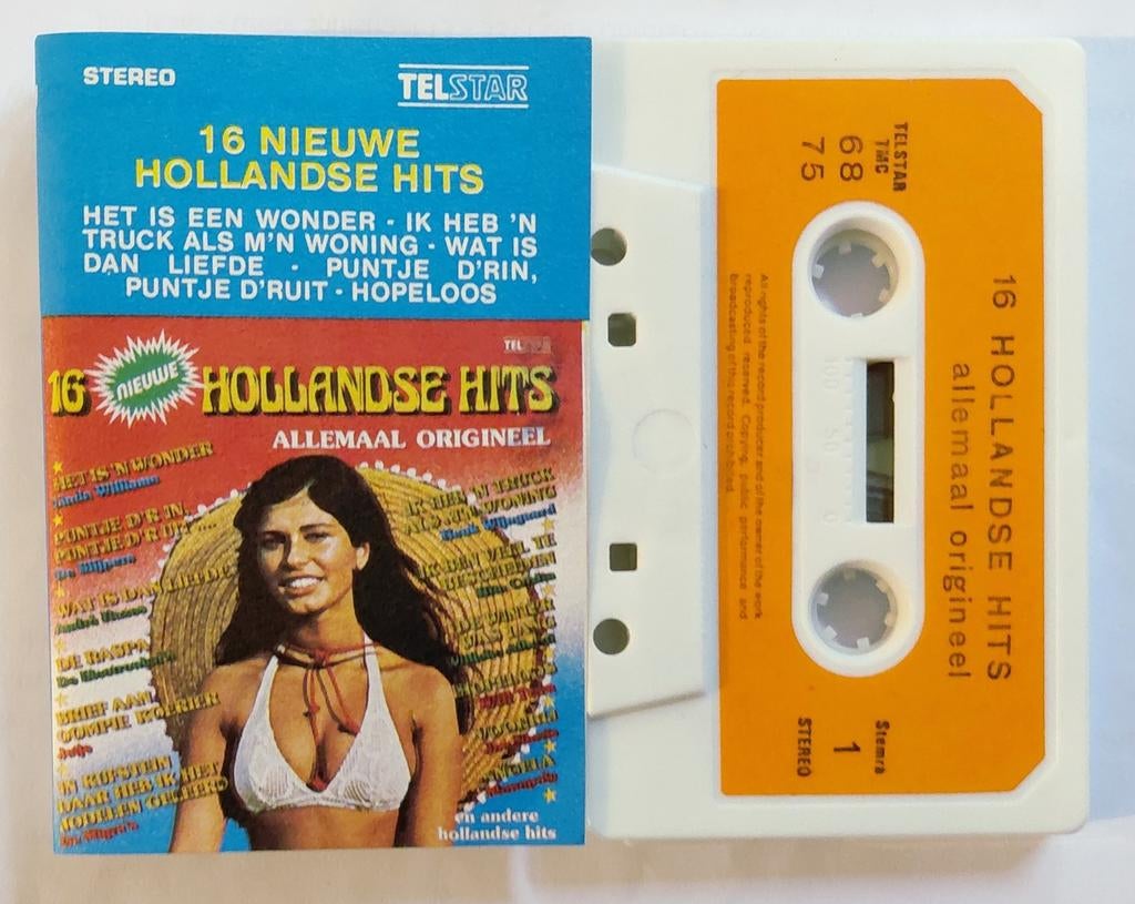TMC - 6875.   16 Nieuwe Hollandse Hits., Cd's en Dvd's, Ophalen of Verzenden, Zo goed als nieuw, Nederlandstalig, 1 bandje