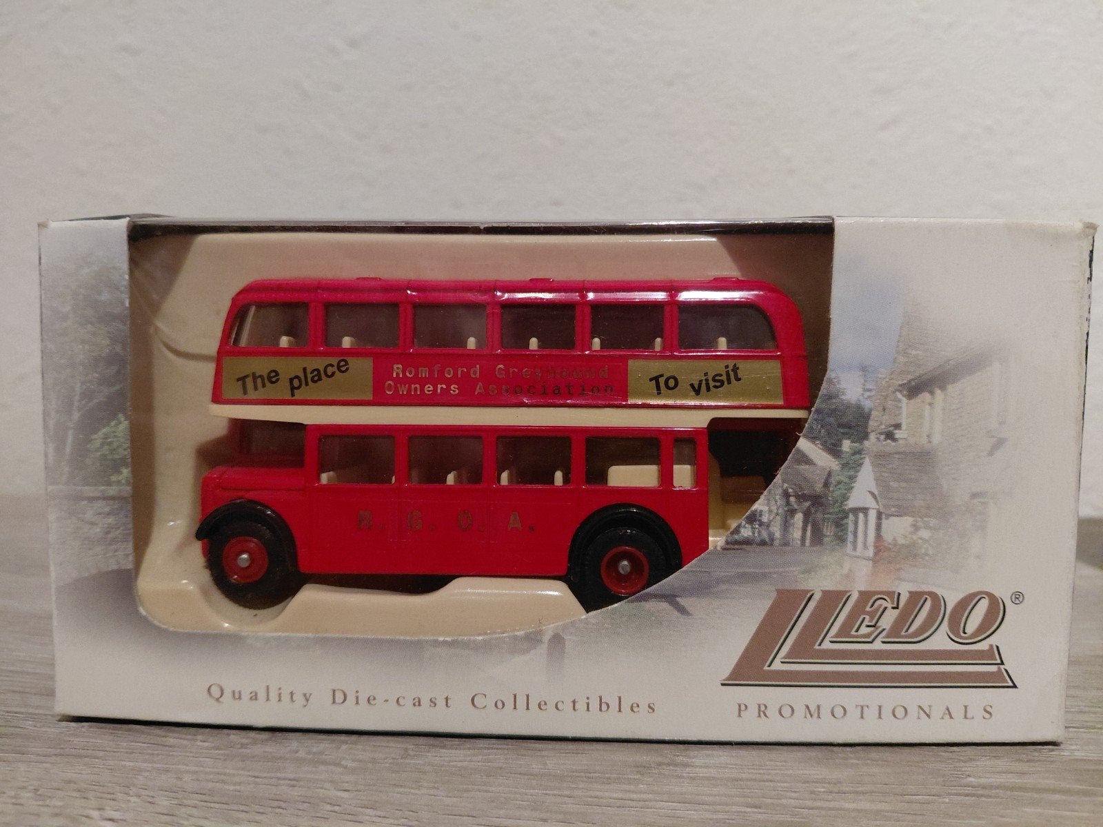 'Romford Greyhound' Dubbeldekker Bus, Verzenden, Nieuw, Bus of Vrachtwagen, Overige merken