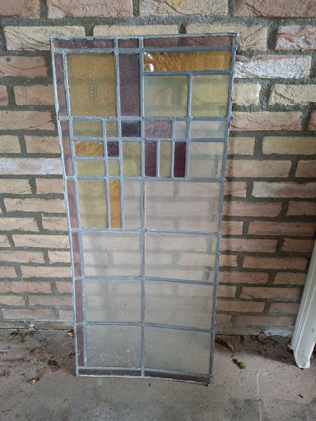 Glas in lood raam, Ophalen, Gevelraam of Ruit, Minder dan 80 cm, Minder dan 80 cm