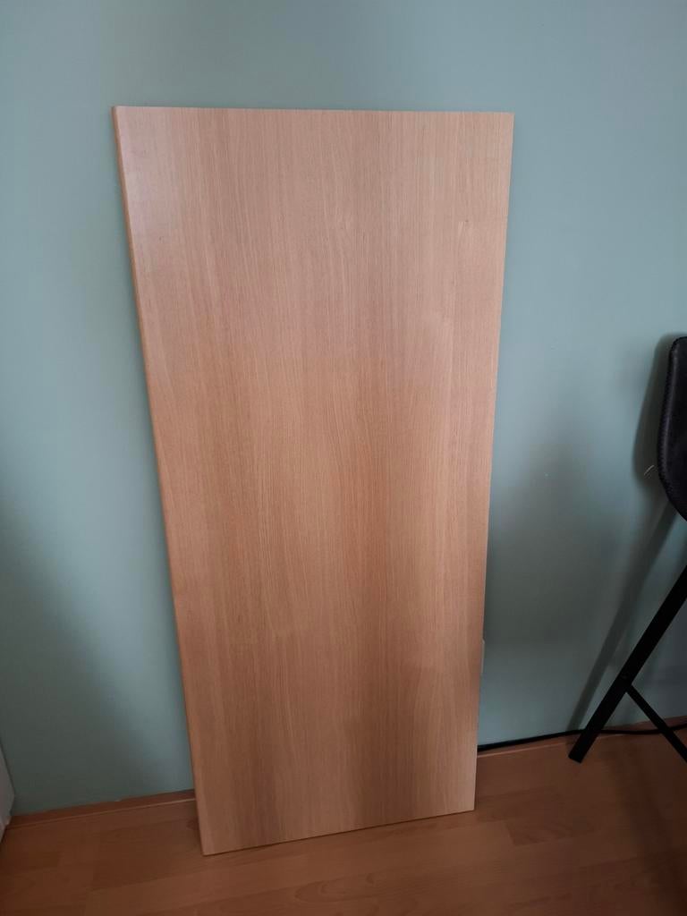 Aanrechtblad houtkleur, Ophalen, Gebruikt, 100 tot 150 cm, Beige