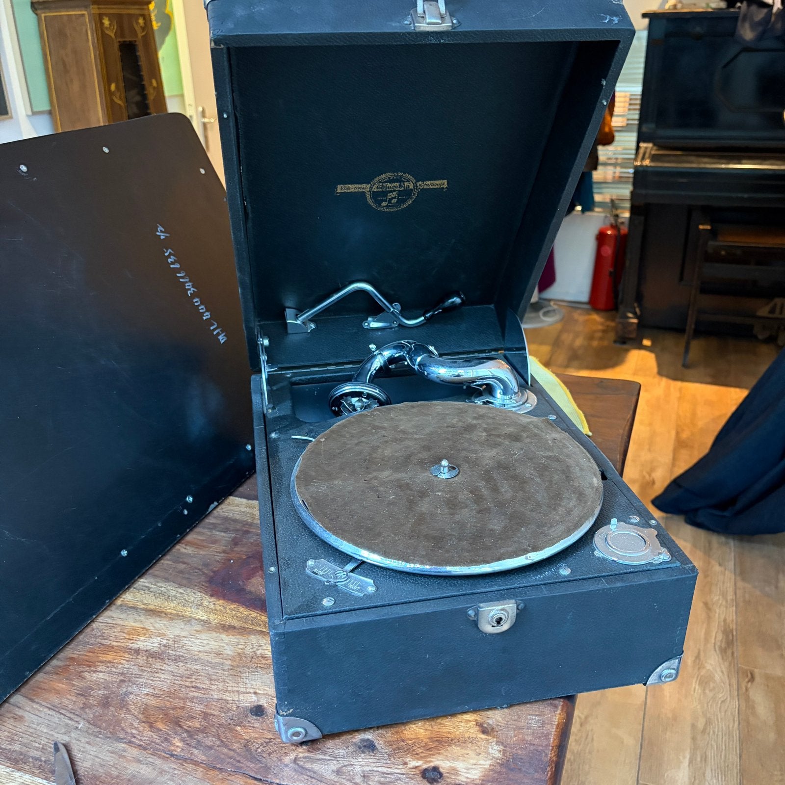 Vintage Columbia Grafonola grammofoon - 1920s/1930s - compl, Ophalen of Verzenden, Zo goed als nieuw, Overige merken