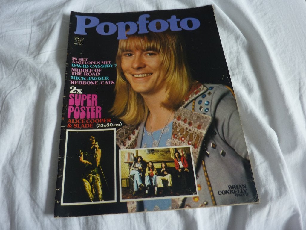 POPFOTO 1973-SWEET-D CASSIDY-MIDDLE OF THE ROAD-STONES, Verzenden, 1960 tot 1980, Tijdschrift