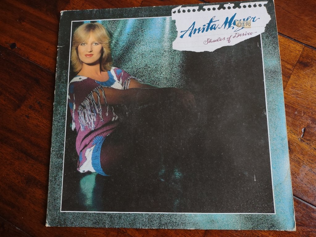 LP - Anita Meyer - Shades of desire, Ophalen of Verzenden, 1980 - 1989, Zo goed als nieuw, 12 inch