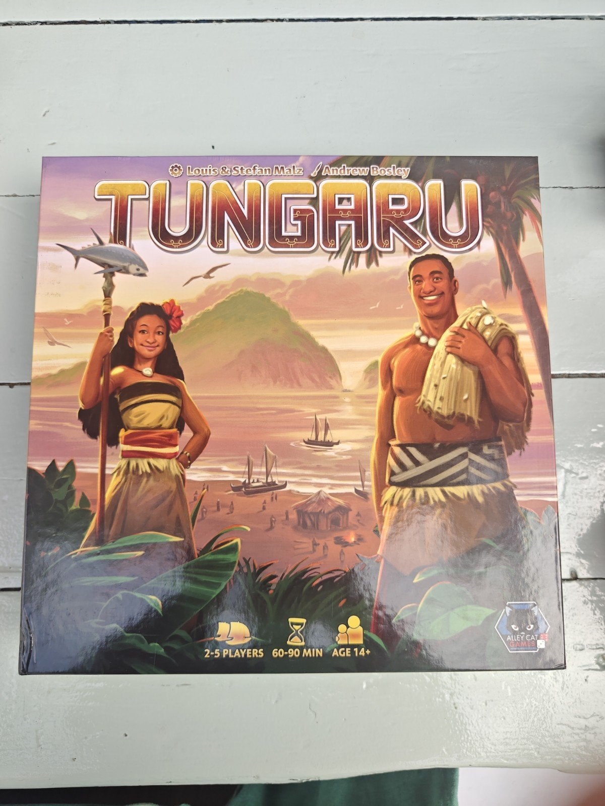 Tungaru Bordspel, Vijf spelers of meer, Ophalen of Verzenden, Nieuw, Alley Cat Games
