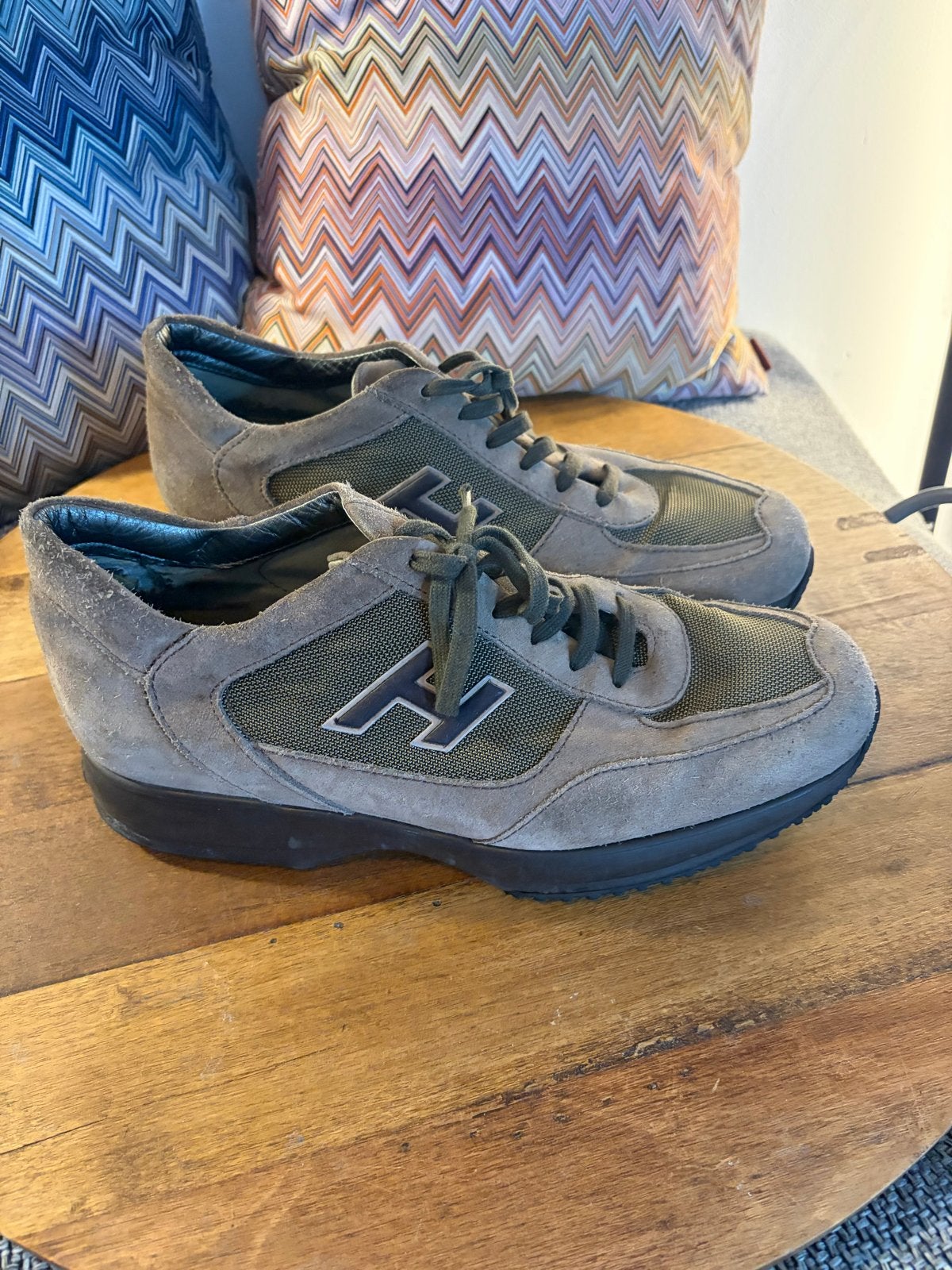 Hogan Sneakers Maat 43 / 9.5 - Designer Schoenen, Verzenden, Gedragen, Overige kleuren, Sneakers of Gympen