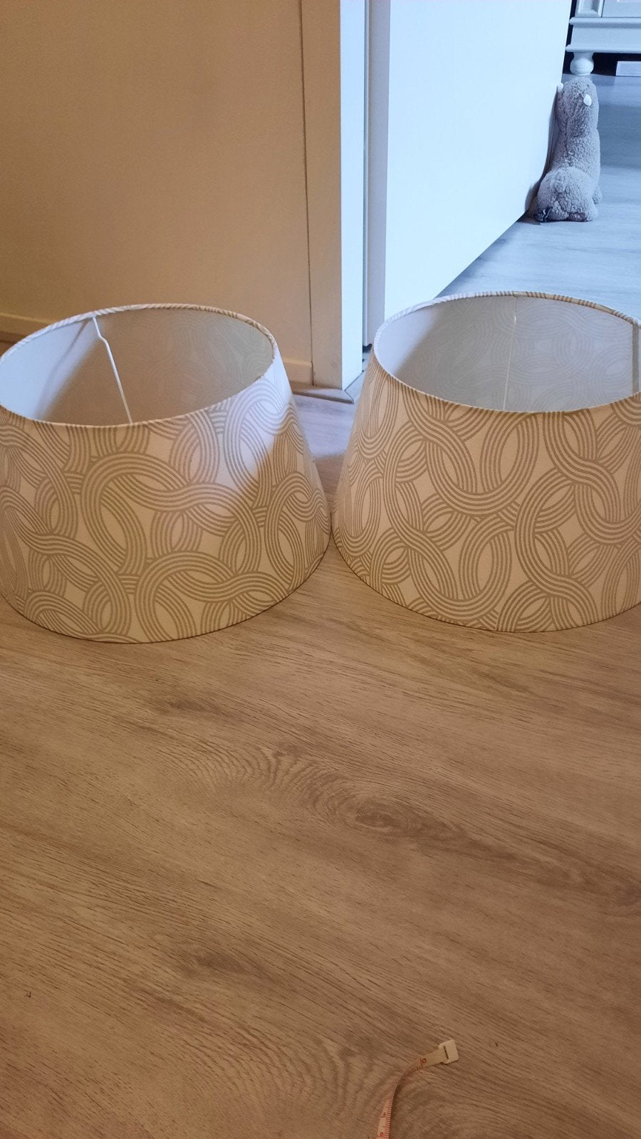 Riviera maison lampenkappen 2 stuks, Huis en Inrichting, Lampen | Lampenkappen, Ophalen