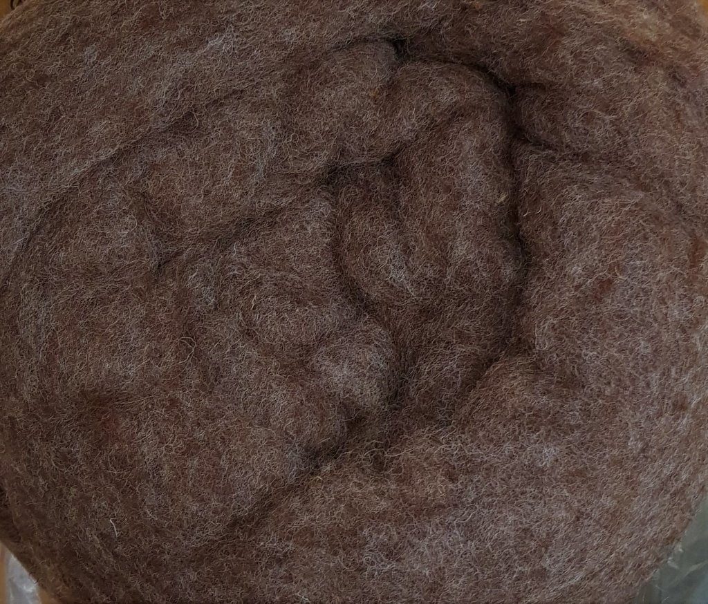 Gekaard landschaap, BRUIN GEMELEERD 500 gram, Verzenden, Nieuw, Los Vilt, Linschoten